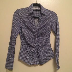Patterned button down